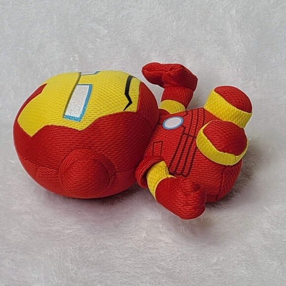 Ty Beanie Baby Marvel Comics Iron Man Plush Stuffed Toy 6" Avengers 2018 - Picture 3 of 9